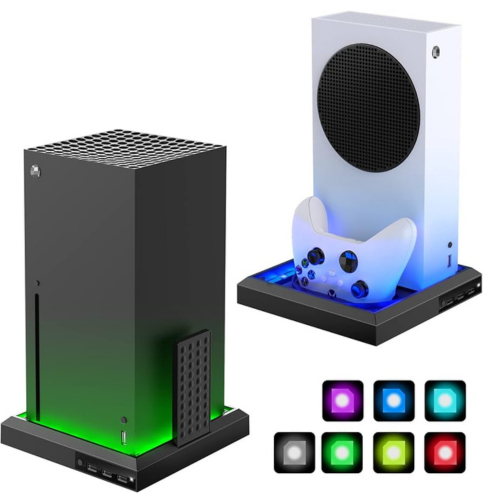 Station de support à lumière RGB pour console Xbox Series X/S