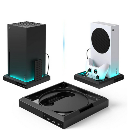 Station de support à lumière RGB pour console Xbox Series X/S