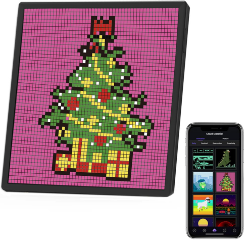 Écran intelligent LED Pixel Matrix RGB 64x64, contrôlé par application